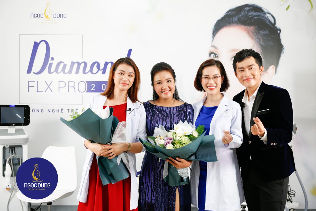 Ngọc Dung – Ra mắt dịch vụ trẻ hóa công nghệ Diamond FLX Pro