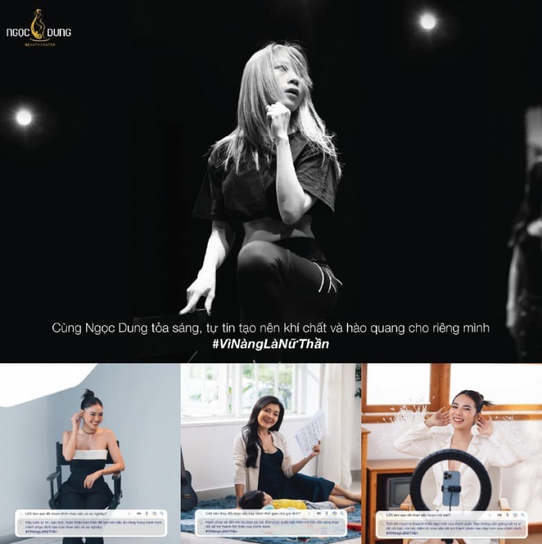 Bộ ảnh “Vì nàng là nữ thần” với sự tham gia của nhiều nhân vật nổi tiếng cùng thông điệp ý nghĩa