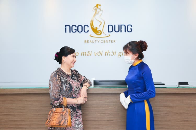 Thẩm mỹ viện Ngọc Dung Phan Thiết là địa chỉ làm đẹp quen thuộc của giám đốc tài chính Diễm Châu.
