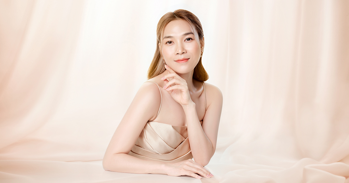 MỸ TÂM QUÝ PHÁI TRONG BỘ ẢNH “SẮC DA LỤA LÀ” CÙNG THÔNG ĐIỆP TÔN VINH PHỤ NỮ VIỆT