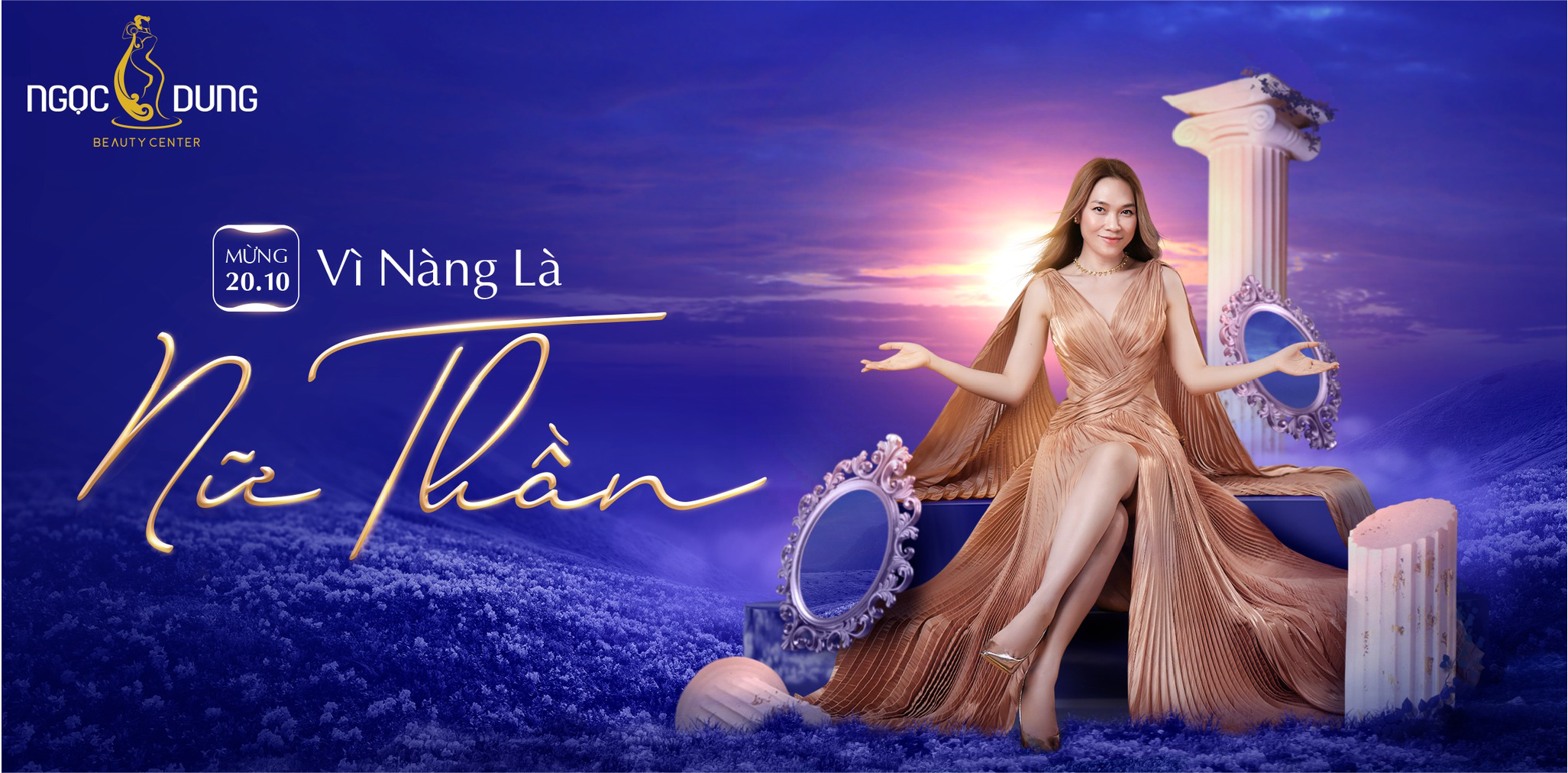 Mừng 20/10: Thẩm mỹ viện Ngọc Dung tung quà khủng, tìm kiếm chủ nhân của iPhone 14 và 18 chỉ vàng