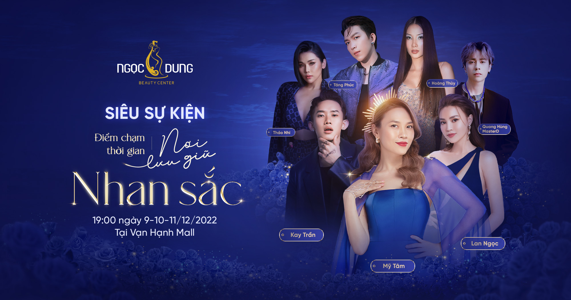 Thông cáo báo chí: Hệ thống Thẩm mỹ viện Ngọc Dung tổ chức Siêu sự kiện “Điểm chạm thời gian – Nơi lưu giữ nhan sắc”