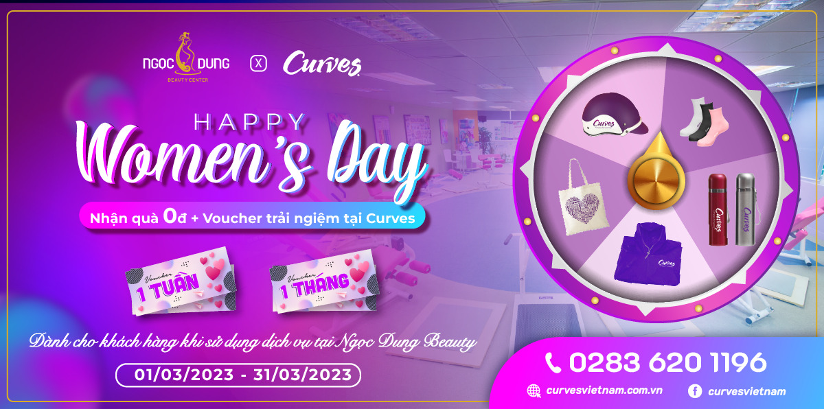 100% KHÁCH HÀNG NHẬN NGAY QUÀ TẶNG ĐỘC QUYỀN CURVES