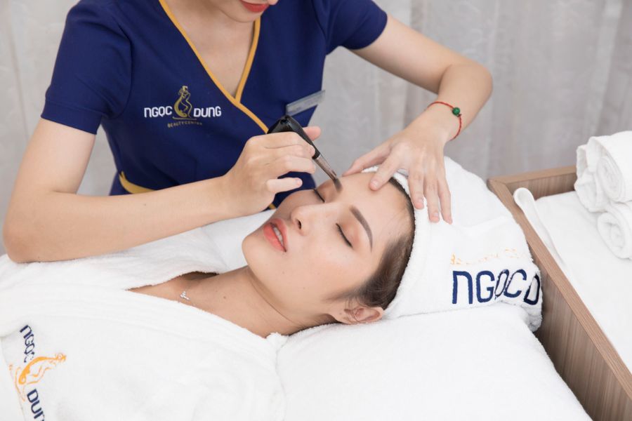 Phun xăm là một trong những nhóm dịch vụ được yêu thích nhất tại TMV Ngọc Dung