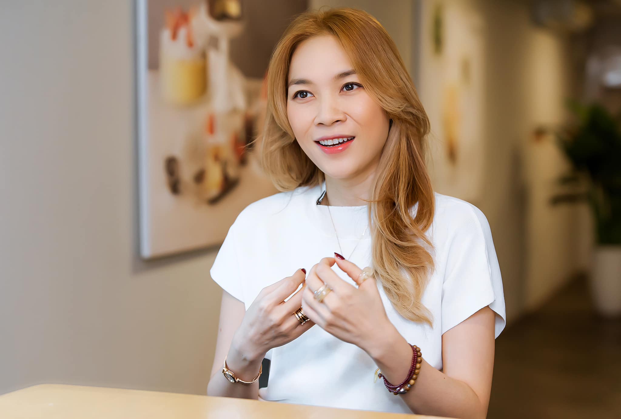 mỹ tâm dưỡng ẩm