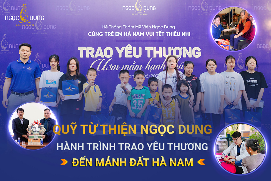 QUỸ TỪ THIỆN NGỌC DUNG – HÀNH TRÌNH TRAO YÊU THƯƠNG TỚI CỘNG ĐỒNG
