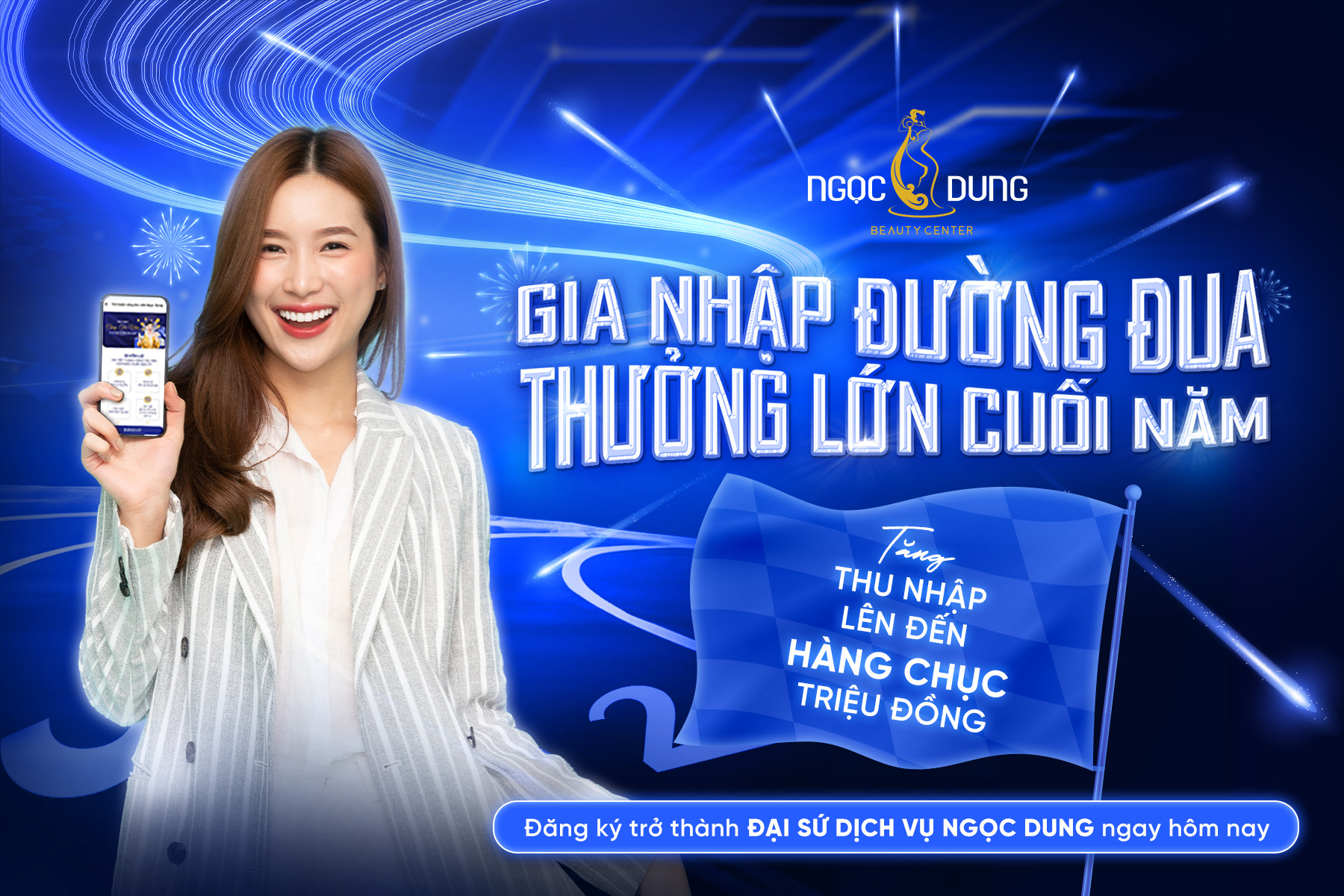 GIA NHẬP ĐƯỜNG ĐUA – THƯỞNG LỚN CUỐI NĂM