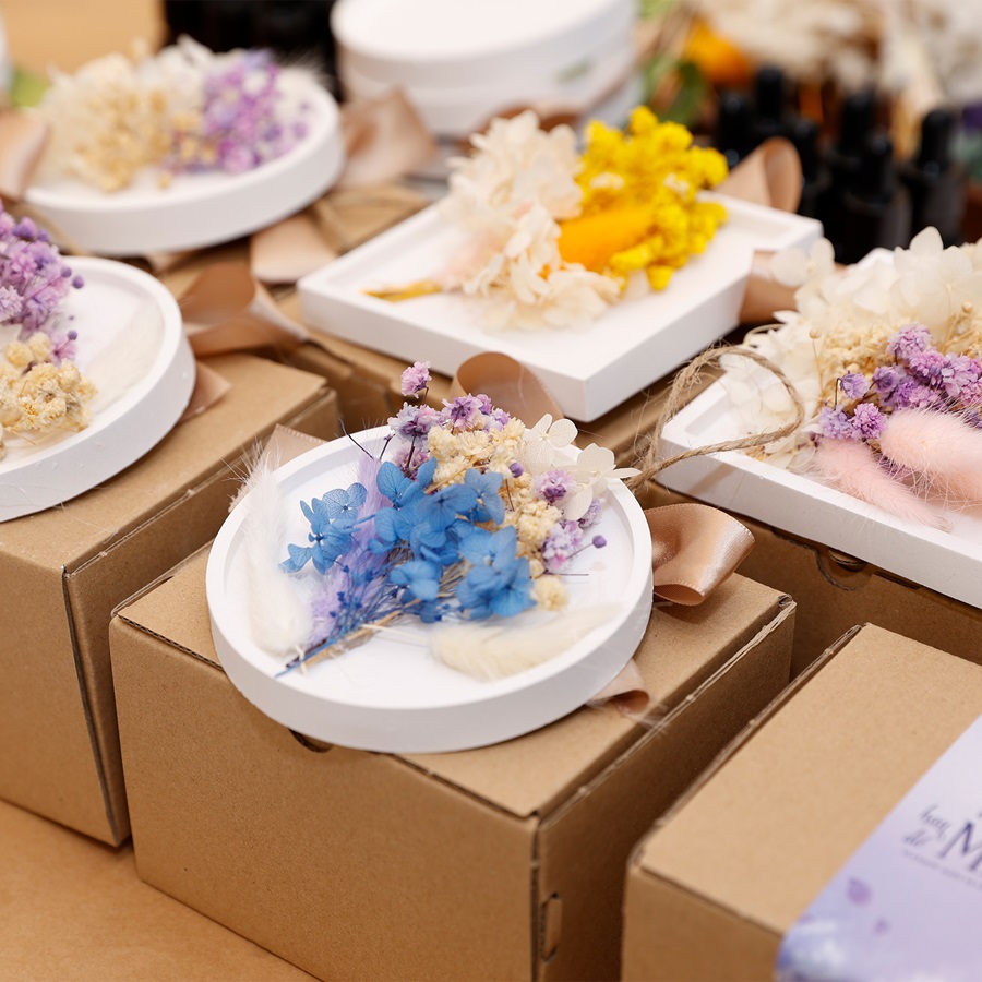 Thành phẩm xà phòng handmade của khách hàng tham gia trải nghiệm