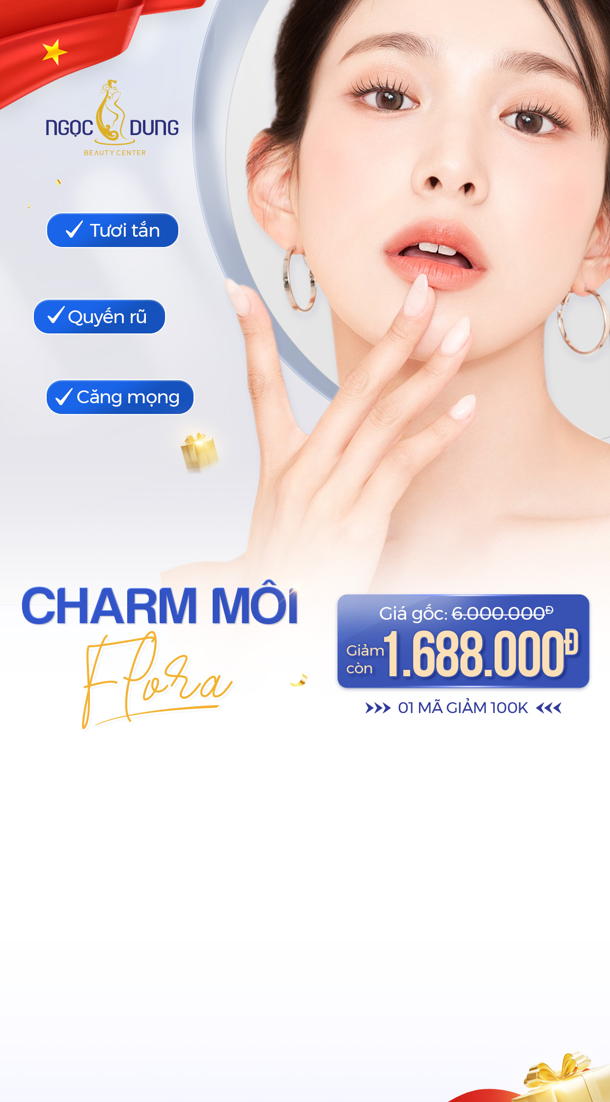 ưu đãi phun môi mobile