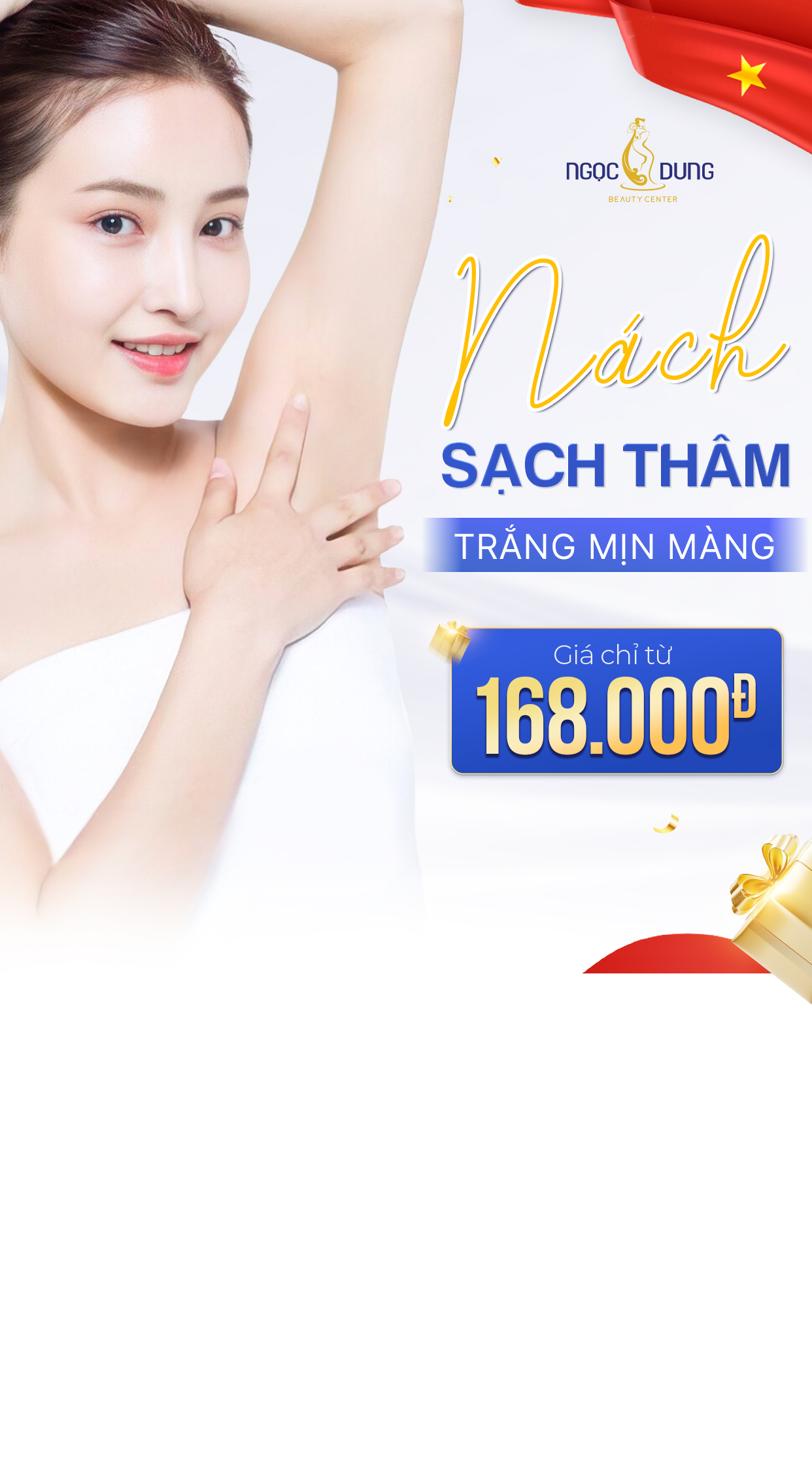 ưu đãi trị thâm nách mobile