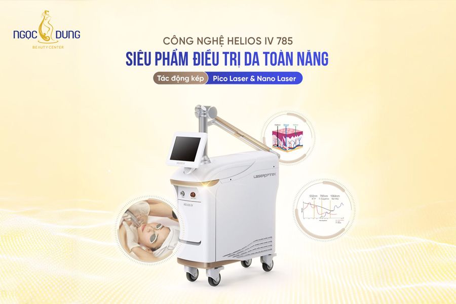 HELIOS IV 785 – Siêu công nghệ điều trị da toàn năng