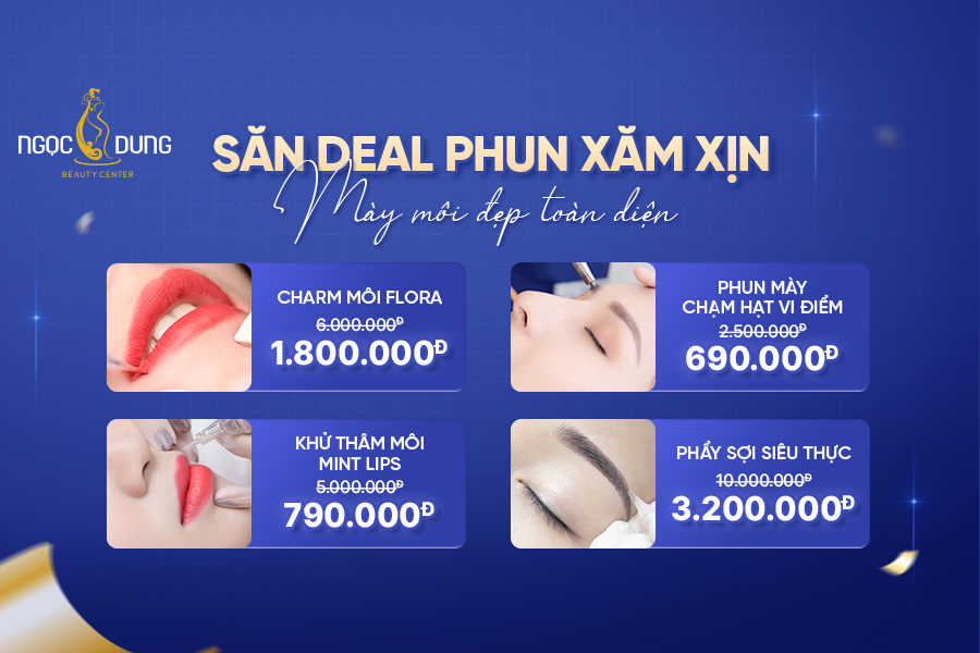 MÀY NÉT, MÔI THẮM – ĐẮM ĐUỐI ÁNH NHÌN CÙNG NGHÌN DEAL XỊN