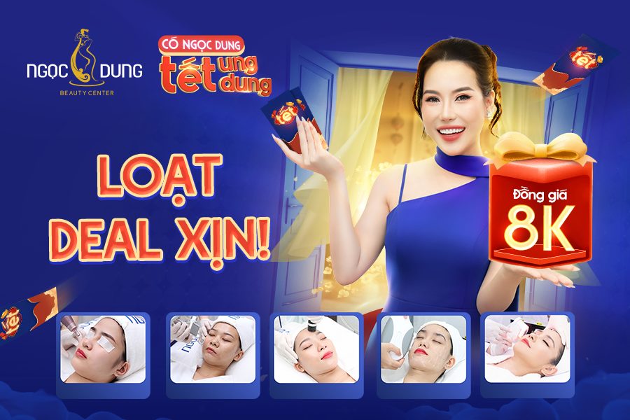 Làm đẹp thả ga chỉ với 8K tại TMV Ngọc Dung
