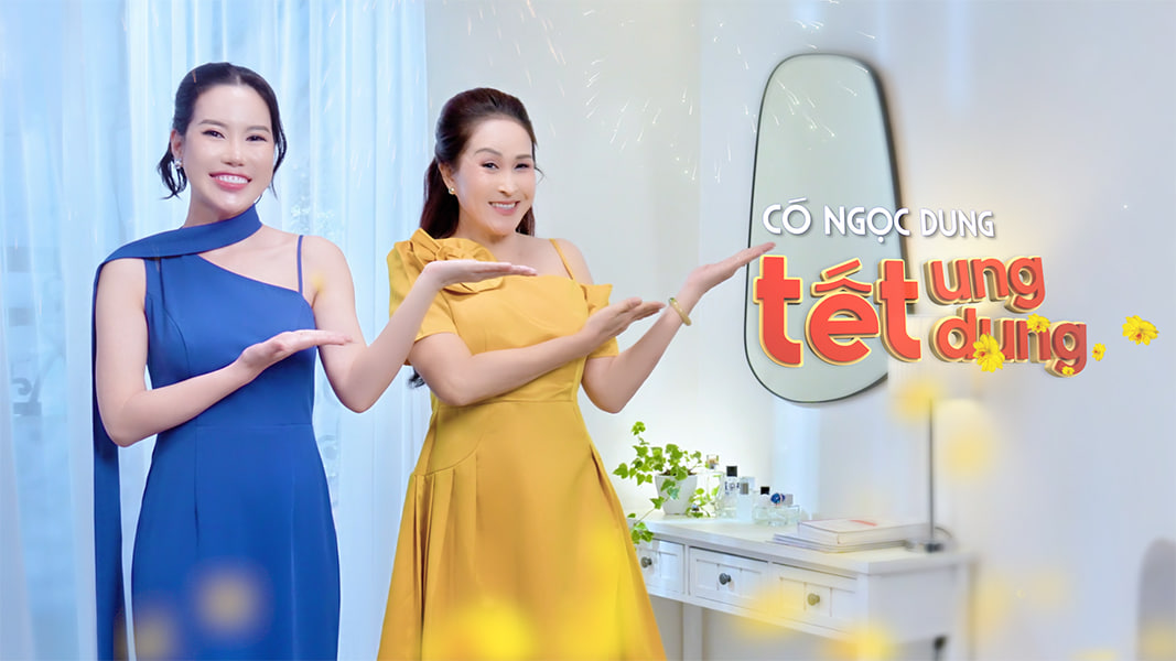 Tết cận kề liệu U60 có kịp làm đẹp? – Có Ngọc Dung Tết UNG DUNG