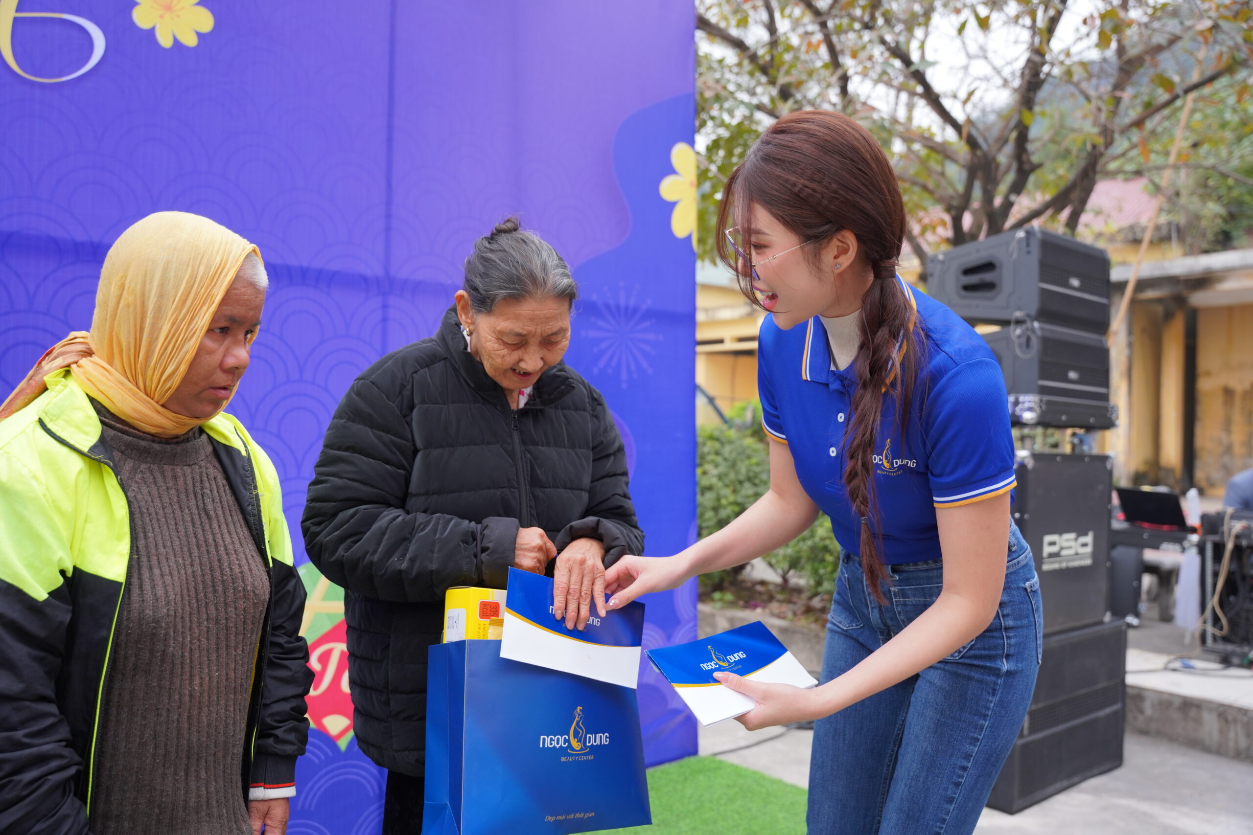 HOA HẬU LAN ANH – MISS EARTH WATER 2023, CÙNG NGỌC DUNG “MANG XUÂN VỀ” CHO NHỮNG MẢNH ĐỜI KÉM MAY MẮN