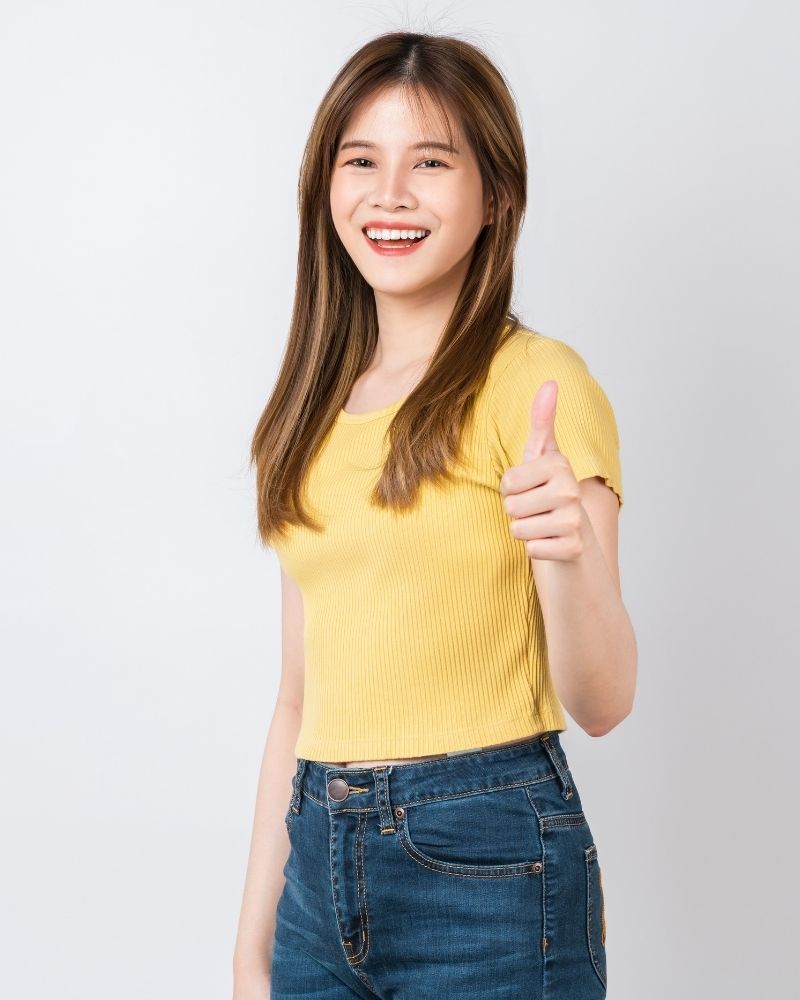 Khách hàng hài lòng với dịch vụ trị viêm nang lông