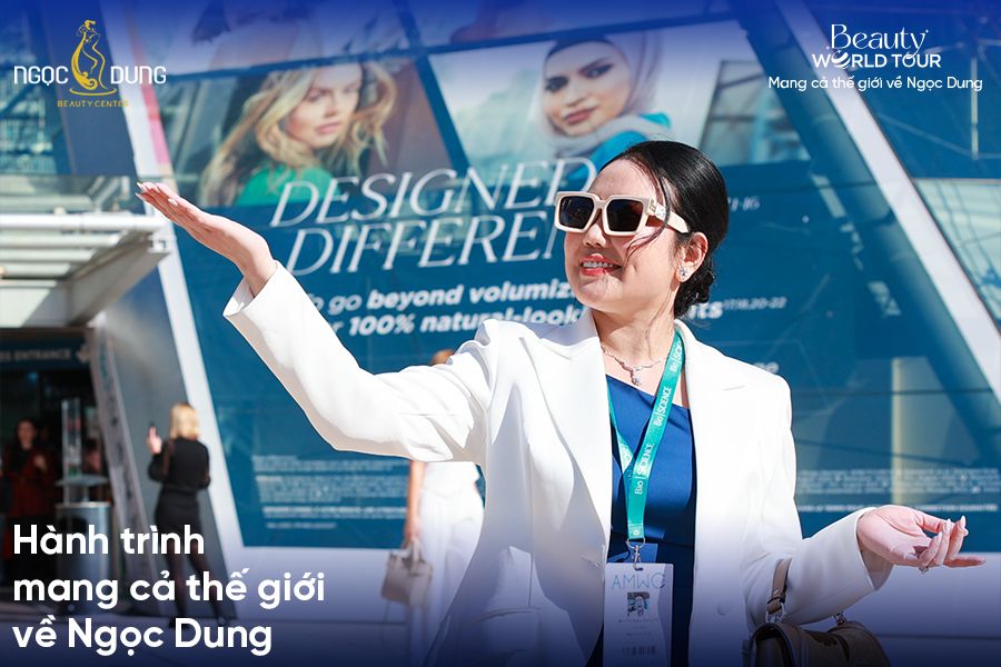 Tiếp nối hành trình Beauty World Tour 2025: Ngọc Dung đón đầu xu hướng thẩm mỹ tại Monaco