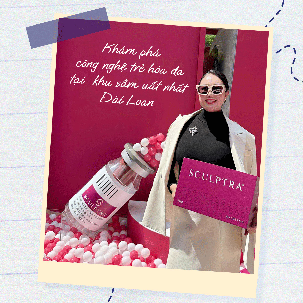 CEO Ngọc Dung đã ghi nhận được nhiều góc nhìn mới về làm đẹp khi tham dự AMWC Taiwan 2025