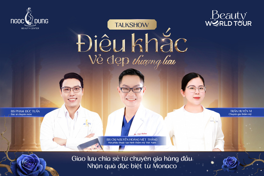 Talkshow “Điêu khắc vẻ đẹp thượng lưu”: Thanh xuân triệu đô trong tầm tay phái đẹp