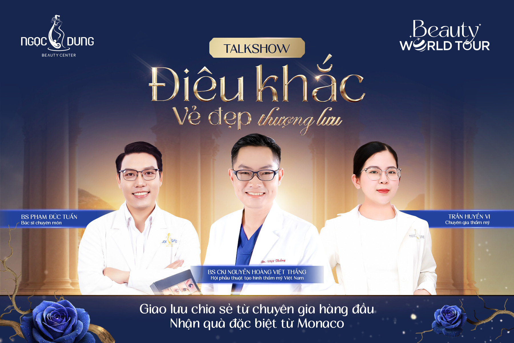 Talkshow “Điêu khắc vẻ đẹp thượng lưu”: Thanh xuân triệu đô trong tầm tay phái đẹp