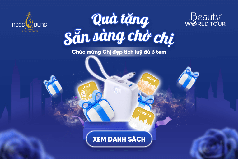 DANH SÁCH KHÁCH HÀNG NHẬN QUÀ TẶNG MỞ KHOÁ 3 TEM TỪ CHƯƠNG TRÌNH BEAUTY PASSPORT