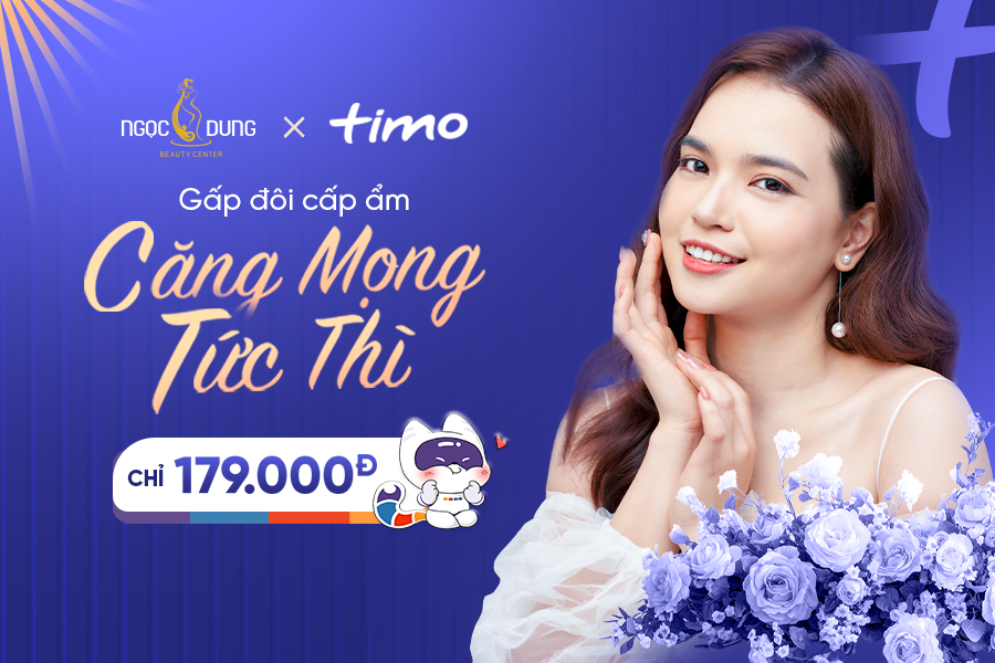 Gấp đôi cấp ẩm – Căng mọng tức thì của Timo & Ngọc Dung