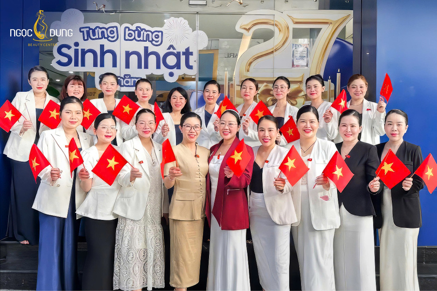 Tập thể nhân viên TMV Ngọc Dung hòa mình trong niềm vui Đại Lễ 2/9