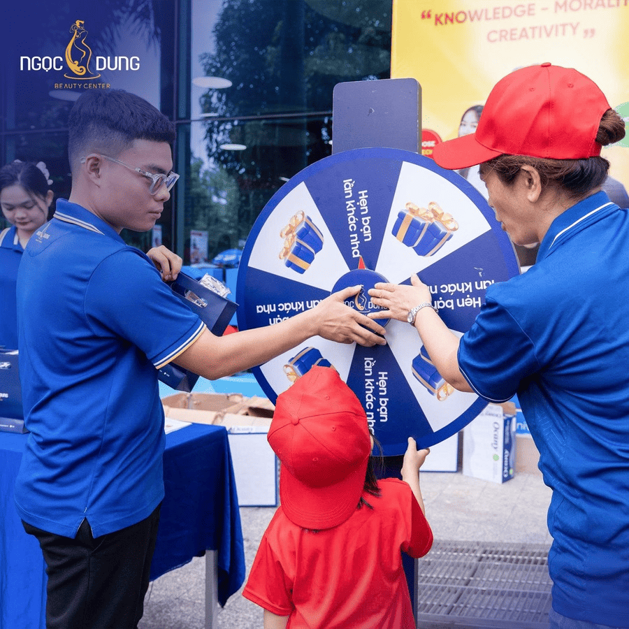 TMV Ngọc Dung – Nhà tài trợ tiếp sức năng lượng tại Hội thao HUTECH