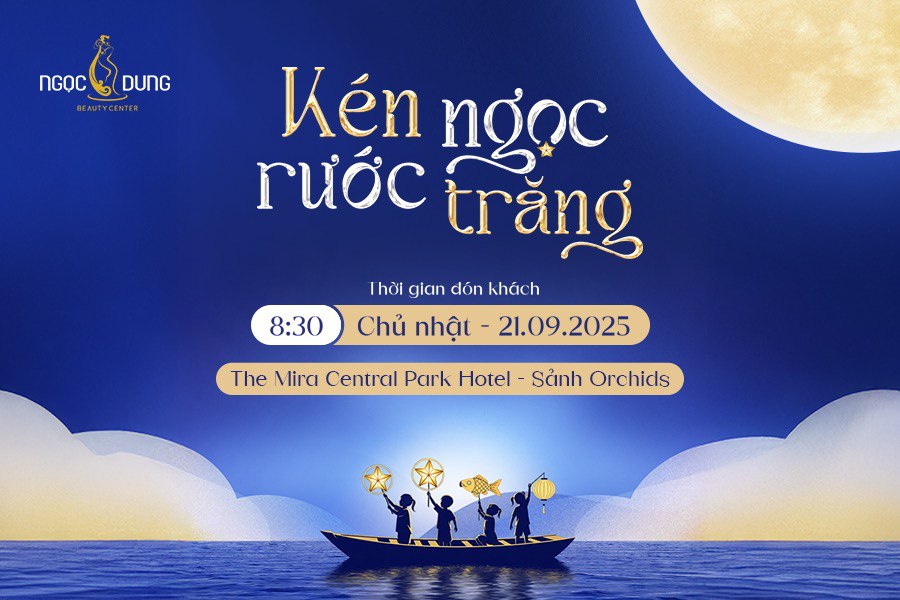Ngọc Dung bùng nổ Đại Tiệc Trung Thu “Kén Ngọc Rước Trăng” tại Biên Hòa